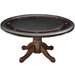 60" Premium Poker & Dining Table – Convertible Casino Table for Home game table