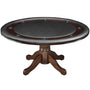 60" Premium Poker & Dining Table – Convertible Casino Table for Home game table