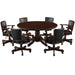 60" Premium Poker & Dining Table – Convertible Casino Table for Home game table