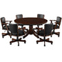 60" Premium Poker & Dining Table – Convertible Casino Table for Home game table