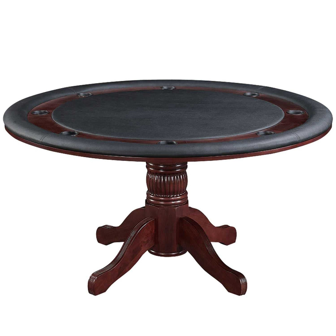 60" Premium Poker & Dining Table – Convertible Casino Table for Home game table