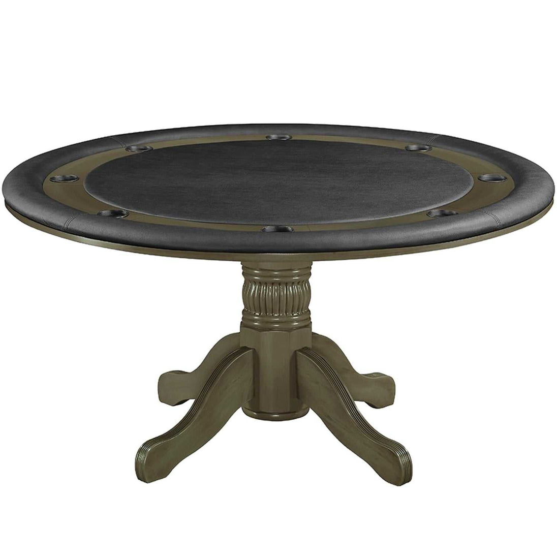 60" Premium Poker & Dining Table – Convertible Casino Table for Home game table