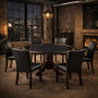 60" Premium Poker & Dining Table – Convertible Casino Table for Home game table