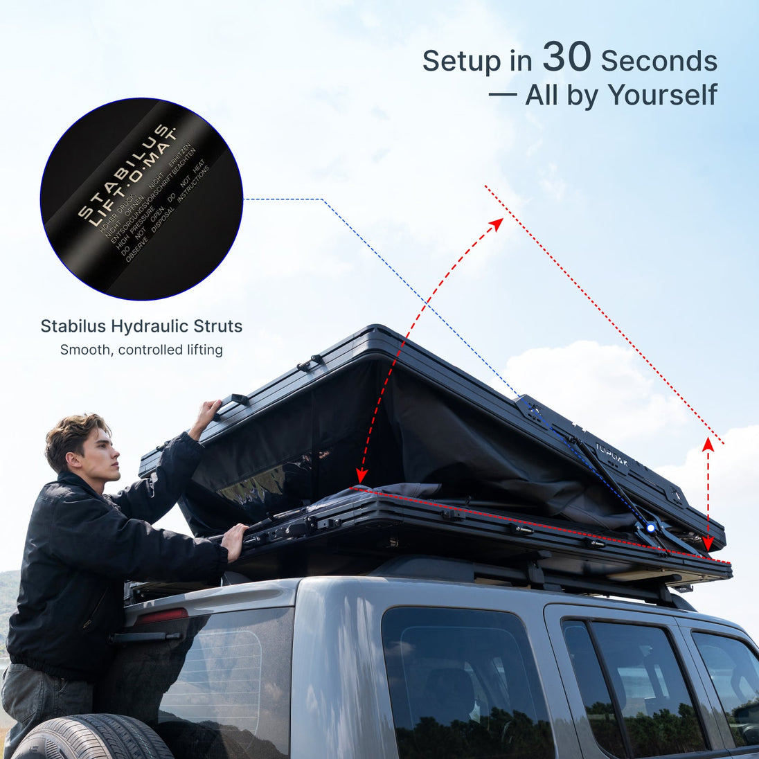 Nebula | Rooftop Tent RTT - TOPOAK