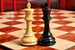 Signature Contemporary II Chess Board - Bubinga/ Curly Maple - 2.5" Squares