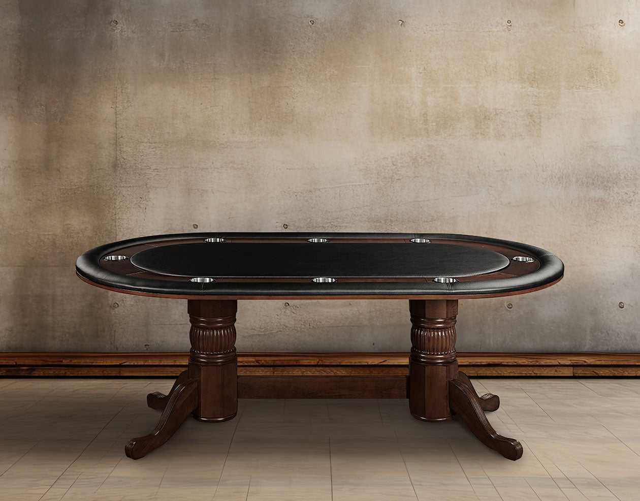 80" Texas Hold’em Poker Table (84" with Optional Dining Top) game table