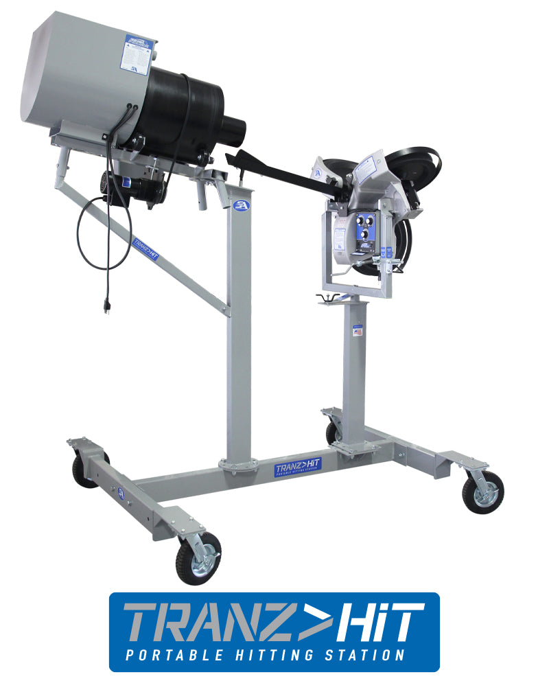TranzHit Portable Hitting Station with Junior Hack Attack