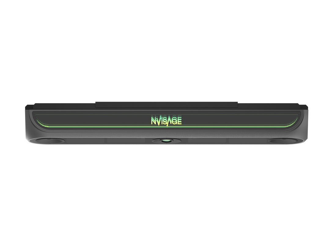 NVISAGE N2 launch monitor, front view