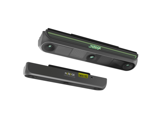 NVISAGE N2 overhead golf launch monitor with accessories
