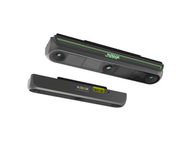 NVISAGE N2 overhead golf launch monitor with accessories