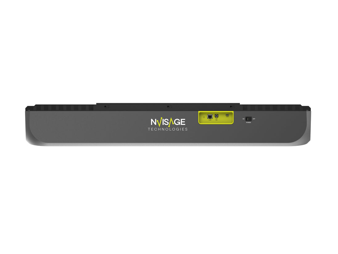 NVISAGE N2 launch monitor, rear view