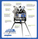Junior Hack Attack Pitching Machine Detail View