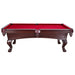 Augusta 8-ft Pool Table - Mahogany Finish with Red Felt