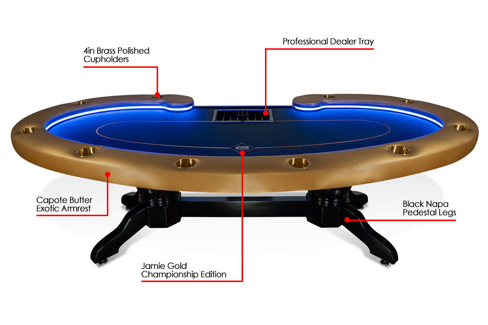 Lumen HD: Premium LED Poker Table