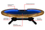 Lumen HD: Premium LED Poker Table