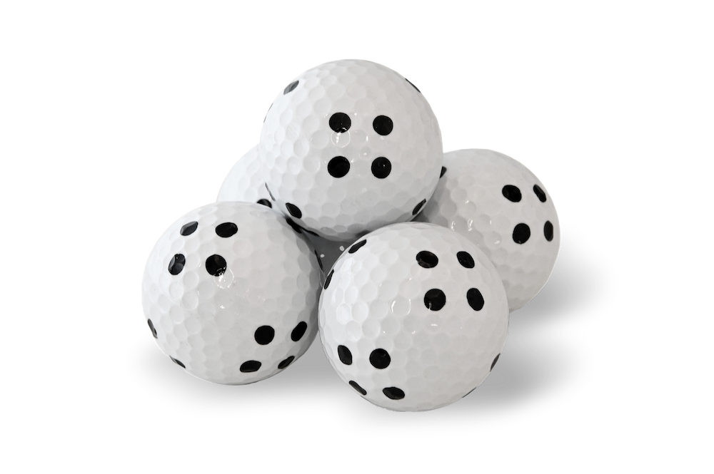 NVISAGE marked golf balls, 12 pack