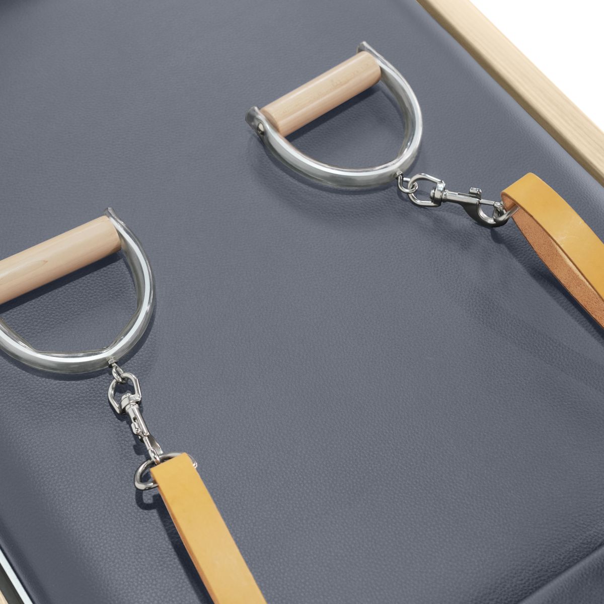 Natural Wood Classic Reformer wooden handle detail