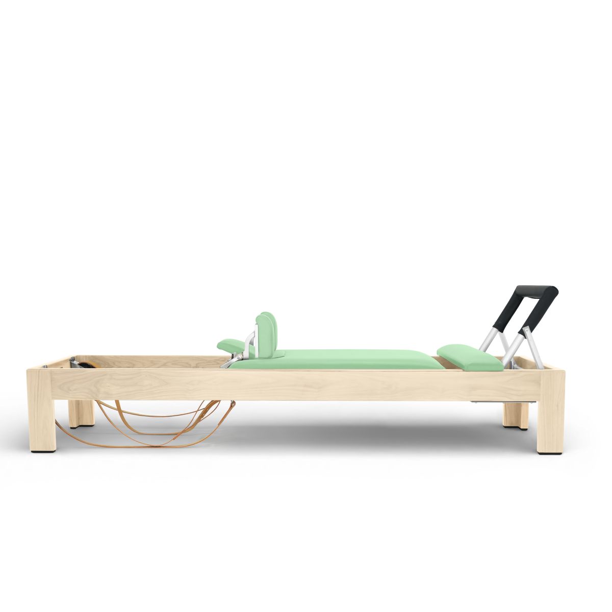Natural Wood Classic Reformer in Green