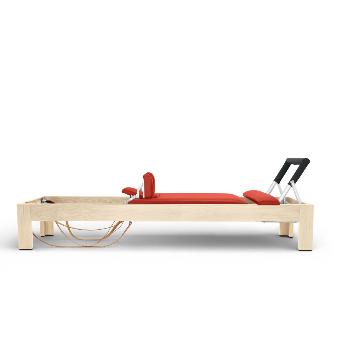 Natural Wood Classic Reformer in Red