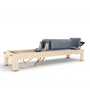 Natural Wood Classic Reformer leather strap detail