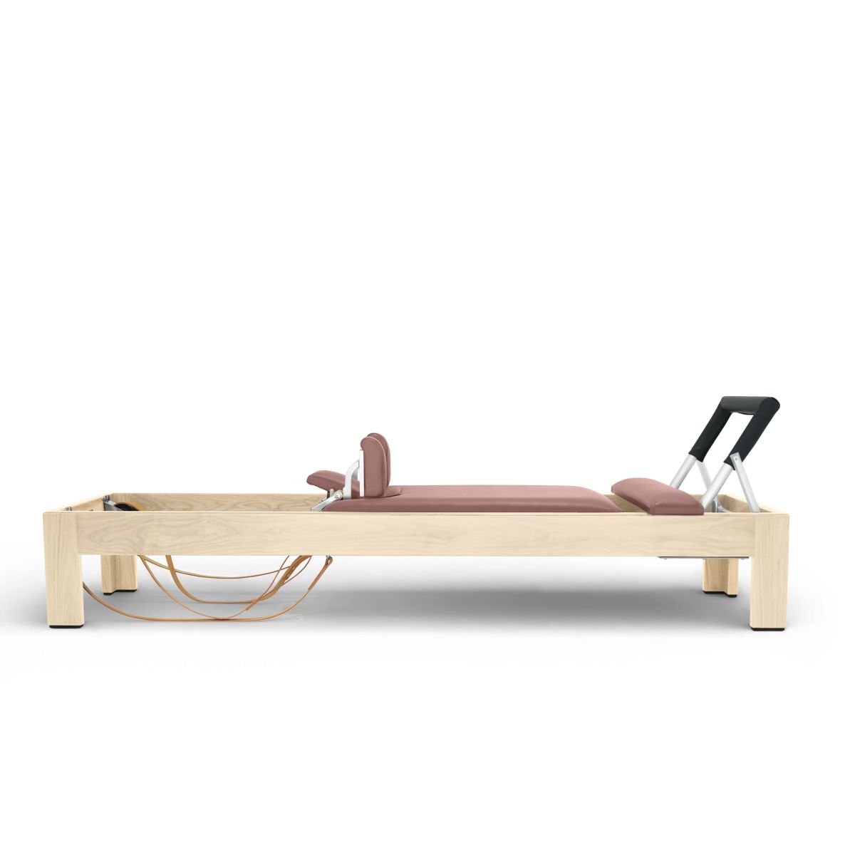 Natural Wood Classic Reformer in Dusty Rose
