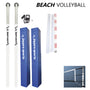 Jaypro collegiate beach volleyball system