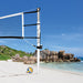Jaypro collegiate beach volleyball system