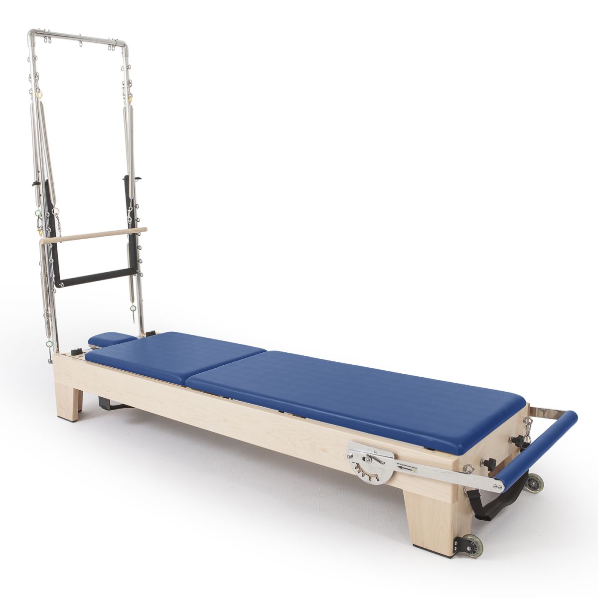 Elite Wooden Reformer with Tower in Blue