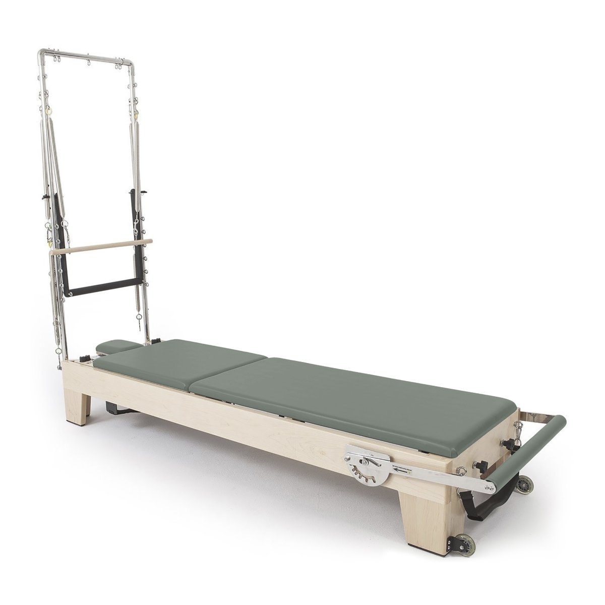 Elite Wooden Reformer with Tower in Eucalyptus