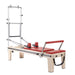 Master Instructor Physio Reformer with Tower in Red
