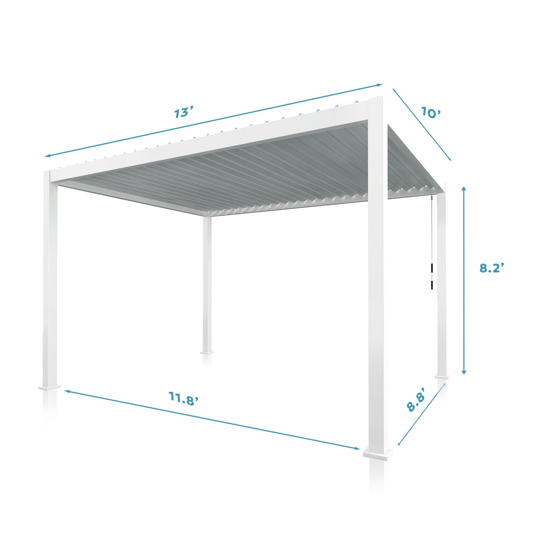 MIRADOR 111S 10'x13' PERGOLA