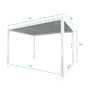 MIRADOR 111S 10'x13' PERGOLA