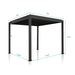 MIRADOR 111S 10'x10' CHERRY OAK PERGOLA