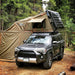 Tuff Stuff® ALPHA™ Hard Top Side Open Tent, Black, 4 Person  Roof Top Tent with Annex