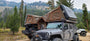 Tuff Stuff® ALPHA™ Hard Top Side Open Tent, Black, 4 Person - Tuff Stuff Overland - Roof Top Tent