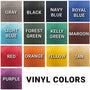 Jaypro upright padding color options