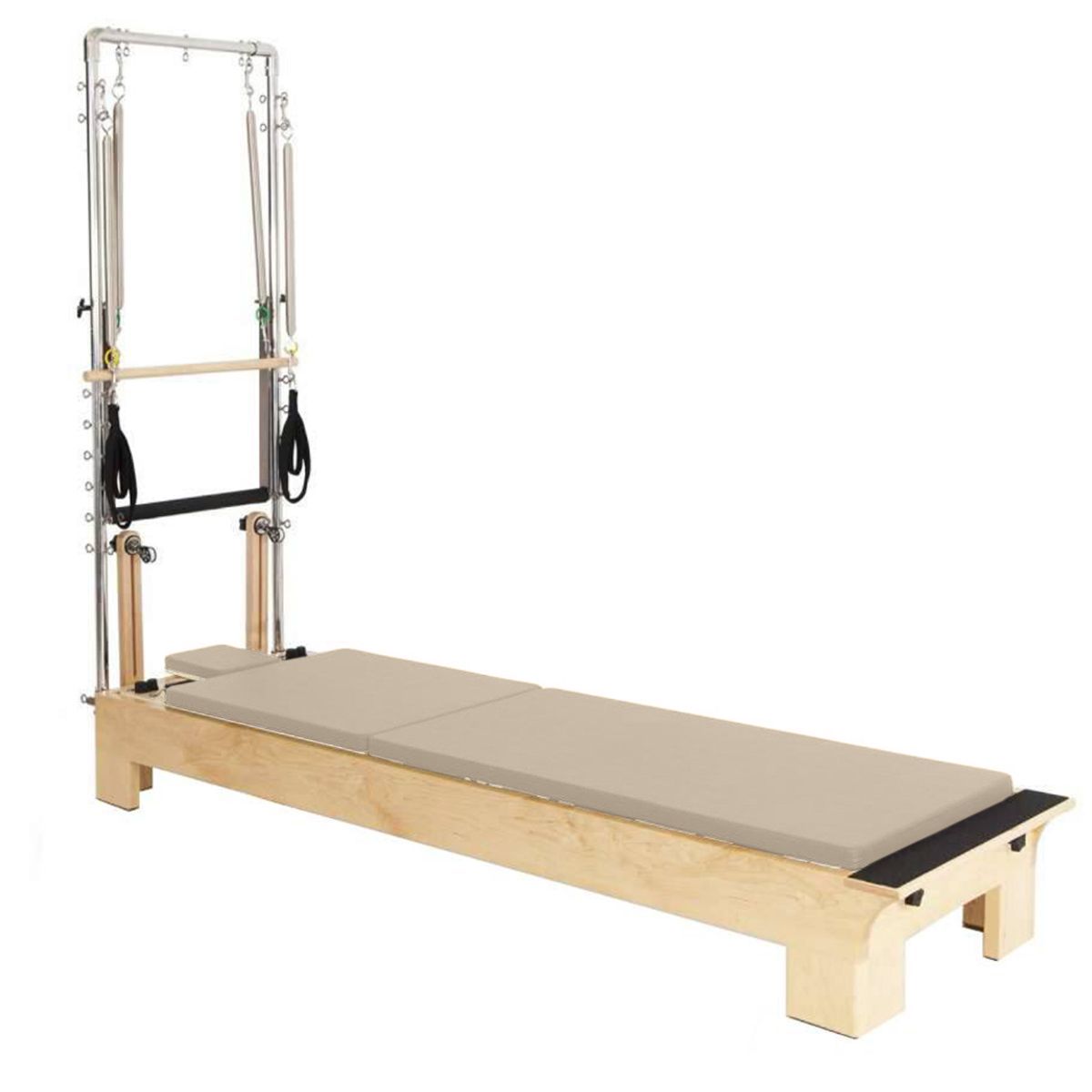 Wooden Reformer with Tower in Mocha Light