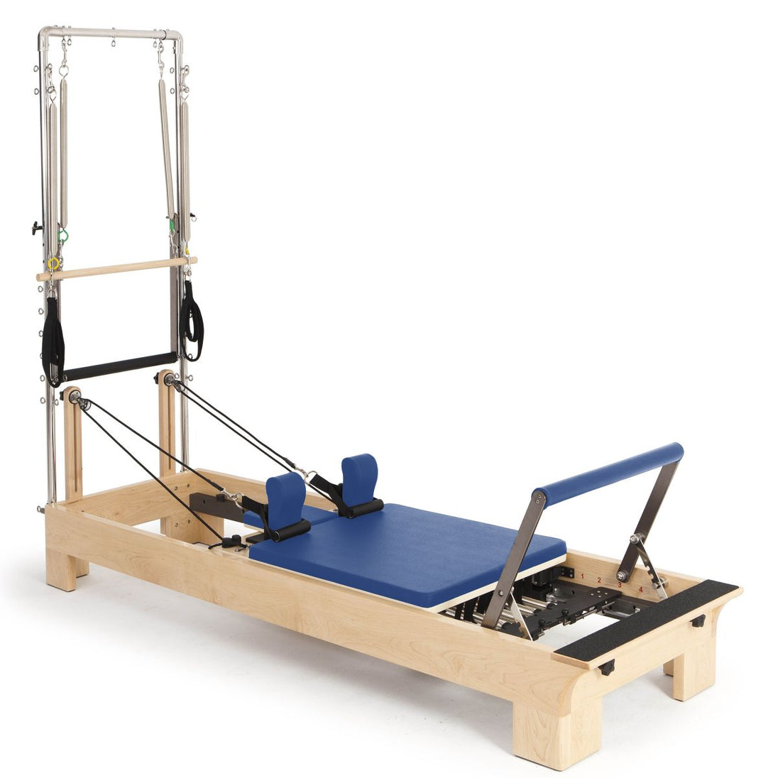 Wooden Reformer with Tower in Blue
