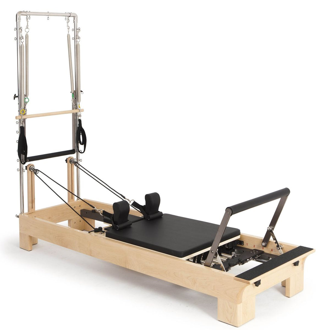 Wooden Reformer with Tower in Black