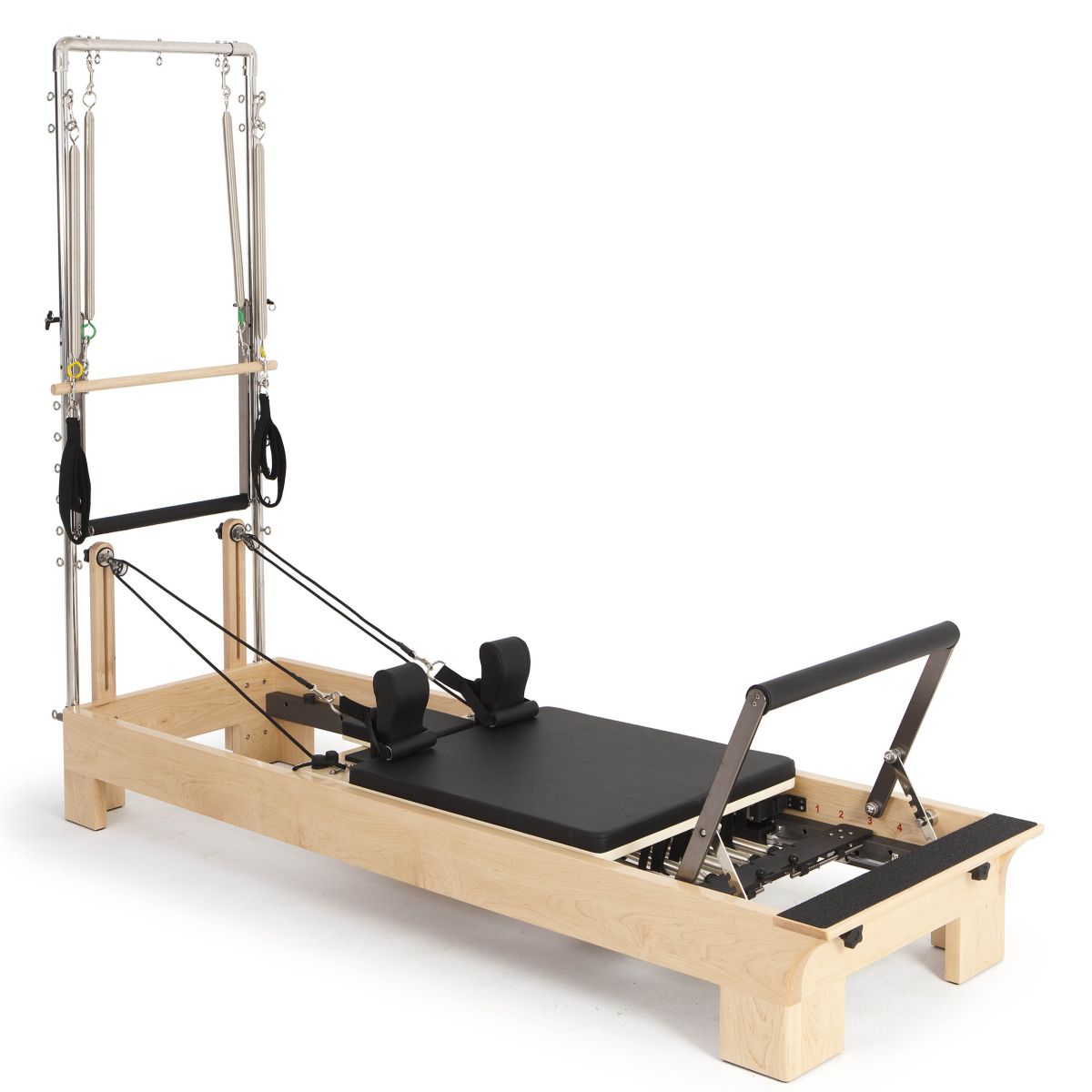Wooden Reformer with Tower in Black