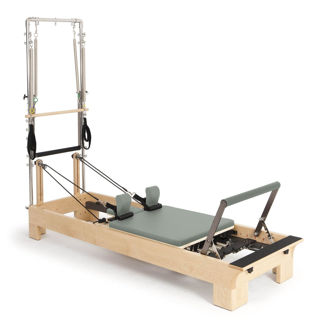 Wooden Reformer with Tower in Eucalyptus