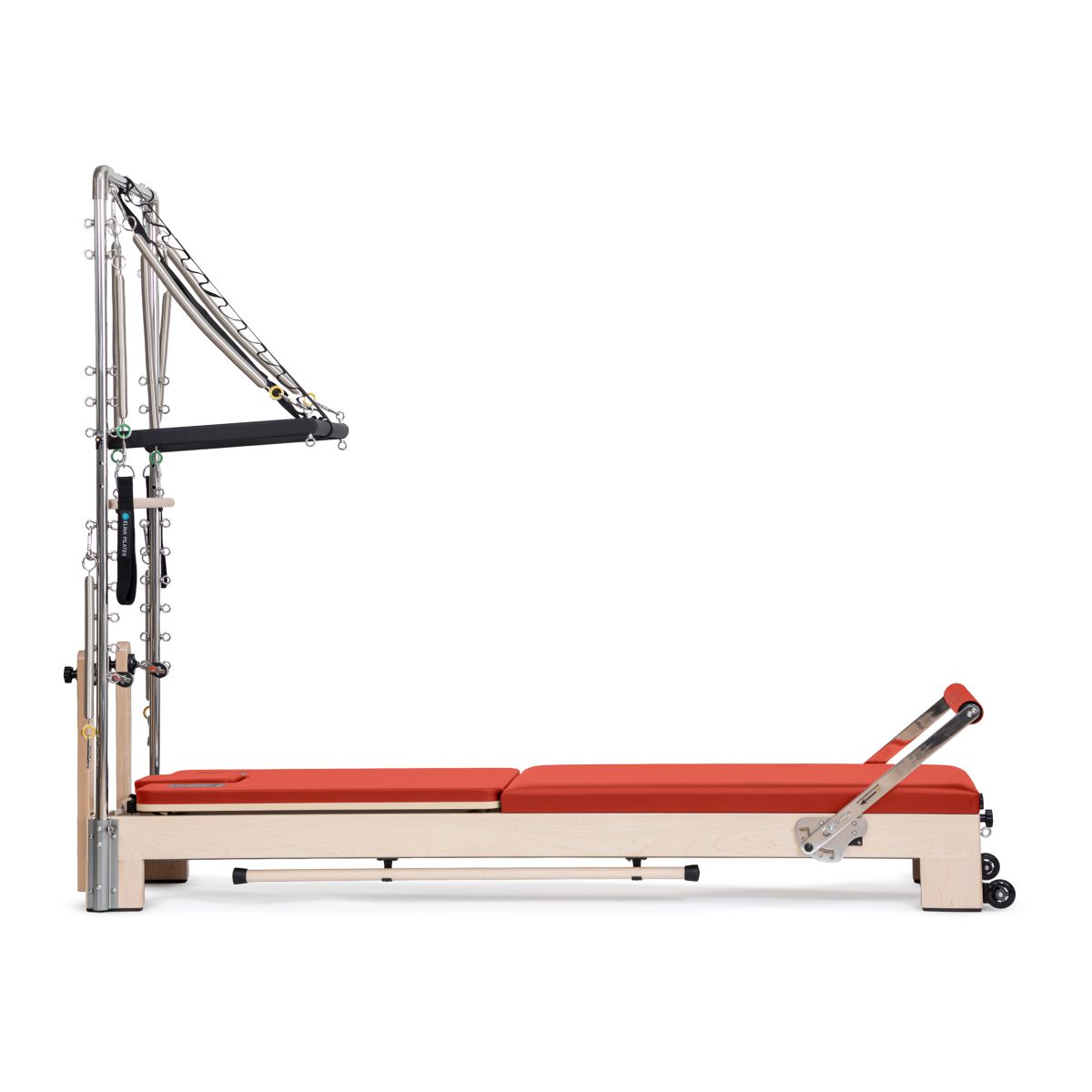 Lignum Wooden Home Reformer with Tower in Red