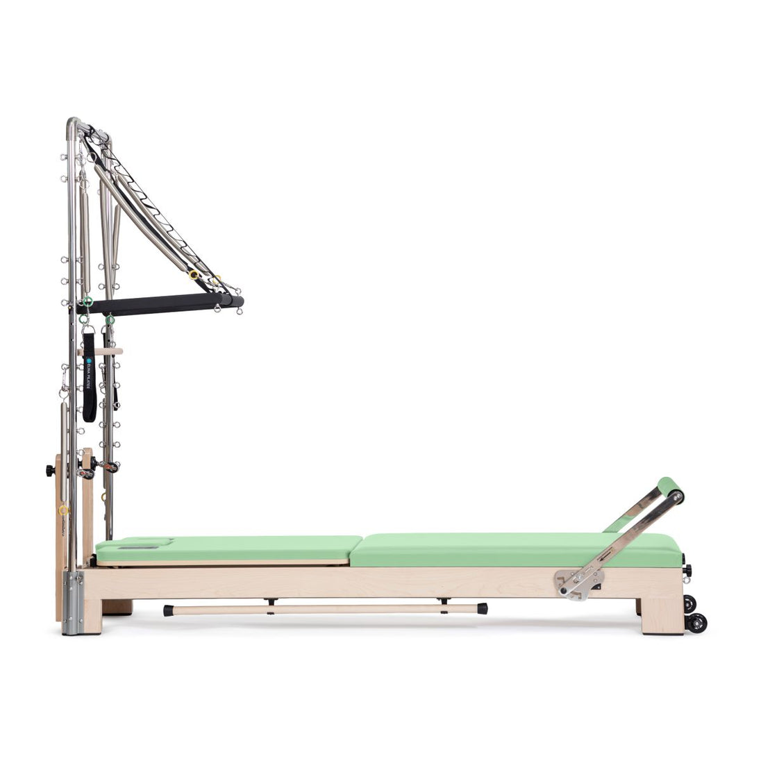 Lignum Wooden Home Reformer with Tower in Green