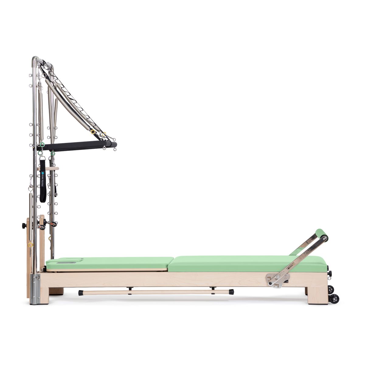 Lignum Wooden Home Reformer with Tower in Green