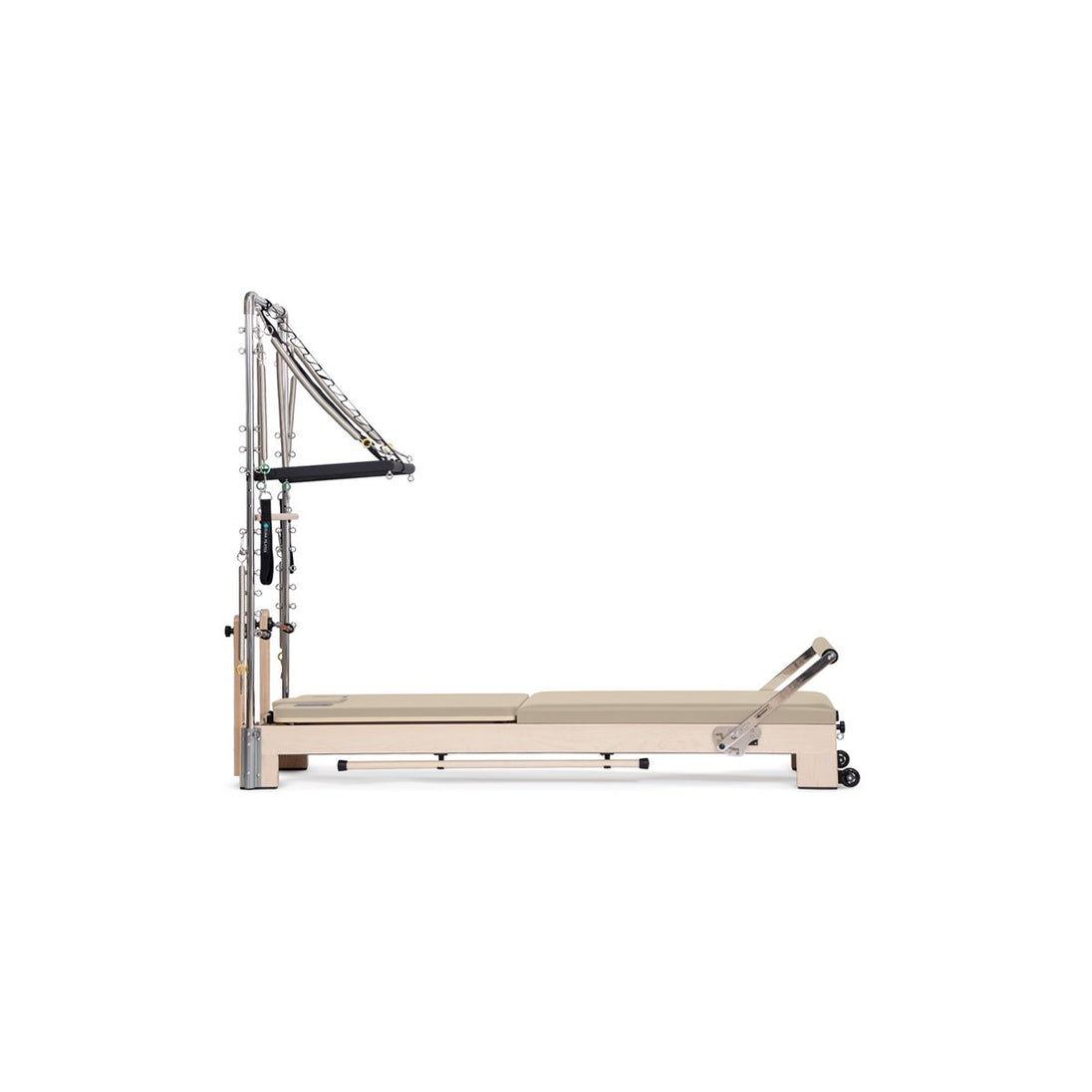 Lignum Wooden Home Reformer with Tower in Mocha Light