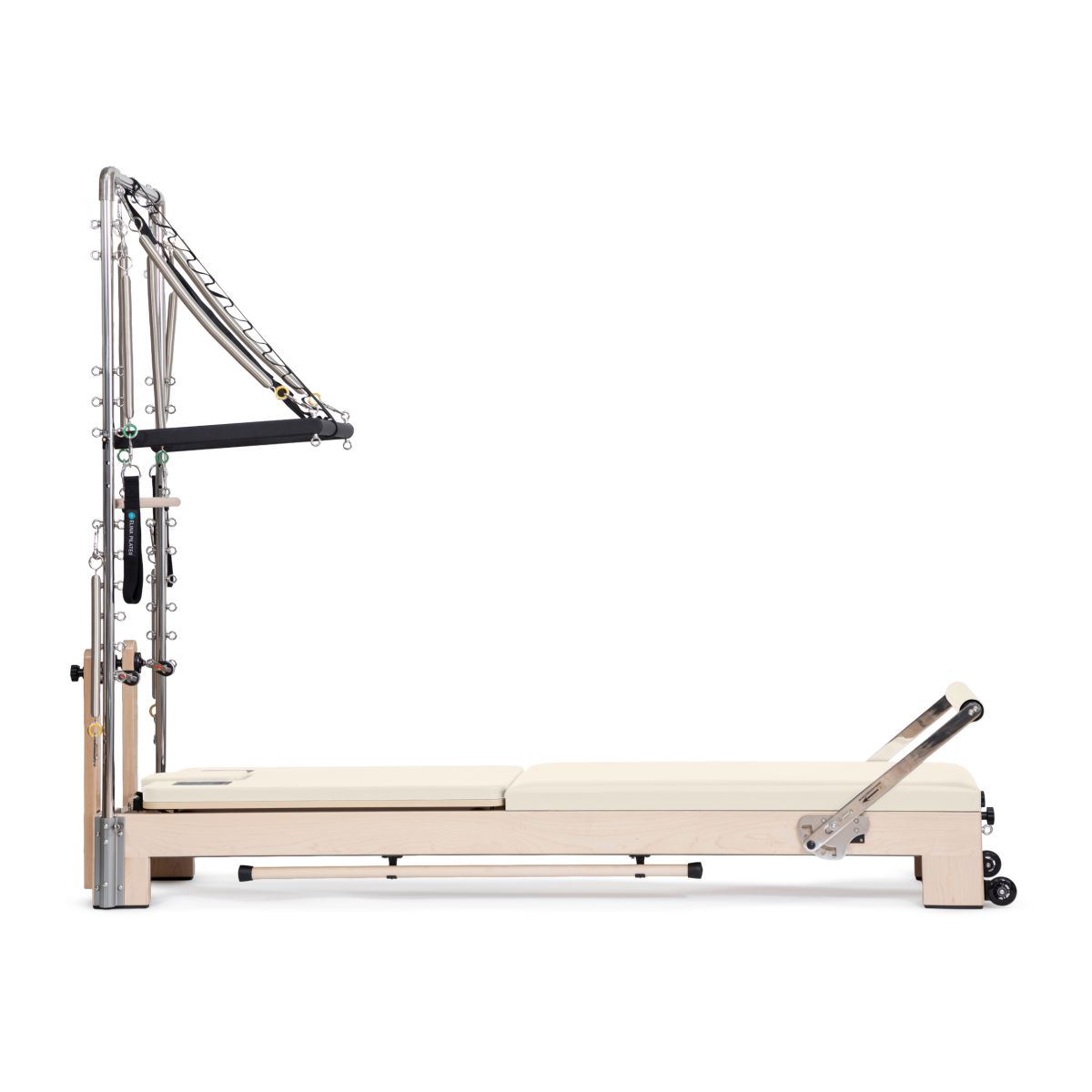 Lignum Wooden Home Reformer with Tower in Ivory